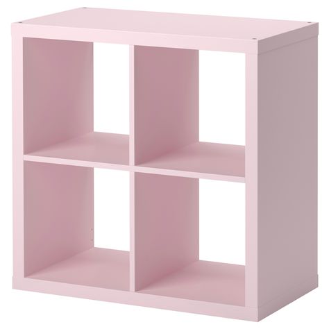 KALLAX Shelving unit - light pink - IKEA -- this will go between the two desks. Ikea Liatorp, Ikea Kallax Shelving, Kallax Shelf Unit, Kallax Shelving Unit, Kallax Shelf, Ikea Finds, Kallax Ikea, Best Ikea, Ikea Storage