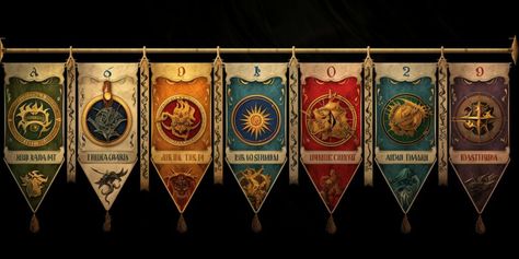 Discover the Intrigue of Medieval Times Banner Today Medieval Banners, Medieval Banner, Medieval Times, Dandelion, Banners, Laptop, History, Stars