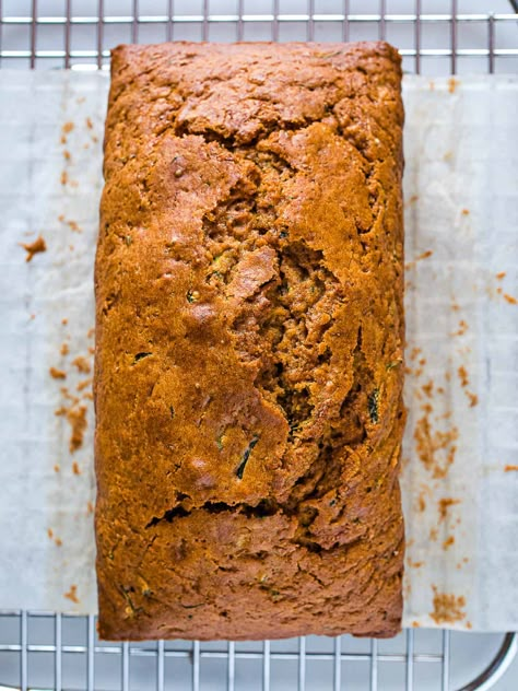 Gluten-Free Zucchini Bread Recipe. Easy to bake. Dairy-Free. Zucchini Nut Bread, Moist Zucchini Bread, Gluten Free Zucchini Bread, Wacky Cake, Chocolate Zucchini Bread, Simply Quinoa, Best Gluten Free, Zucchini Cake, Zucchini Bread Recipes