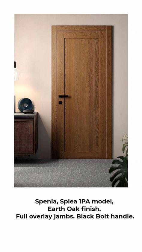 Modern Wood Doors, Oak Interior Doors, Interior Door Styles, Stained Doors, Inside Barn Doors, Brown Doors, Home Door Design, Doors Interior Modern, Wooden Doors Interior