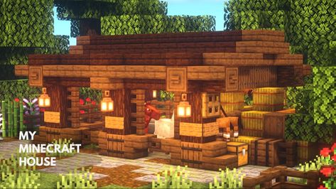 Horse Farm Minecraft, Minecraft Stable Ideas Easy, Minecraft Horse Stables Cottage Core, Minecraft Horse Stables Ideas Aesthetic, Stables Blueprints, Stable In Minecraft, Minecraft Horse Stables Ideas, Minecraft Stable Ideas, Stables Minecraft