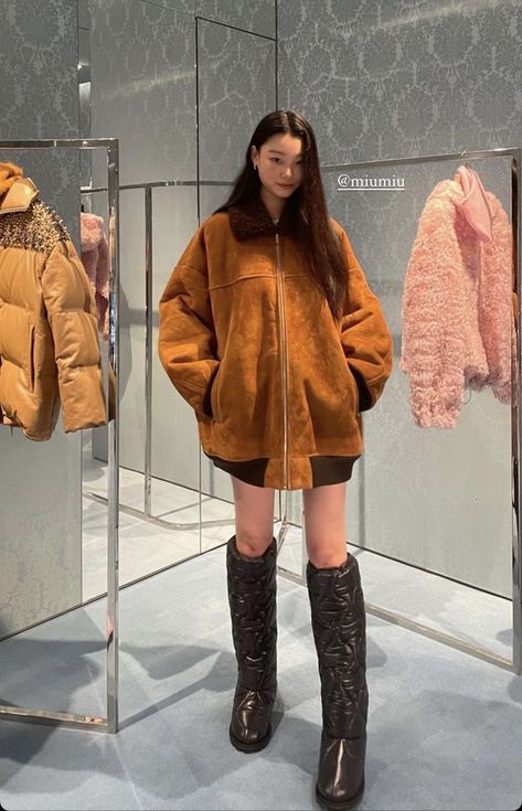 yoon young bae x miu miu fw21 Clothes In Japanese, Miumiu Dress, Yoon Young Bae, Miu Miu Dress, Bella Hadid Outfits, T Dress, Casual Day Dresses, Dress Aesthetic, Kawaii Clothes