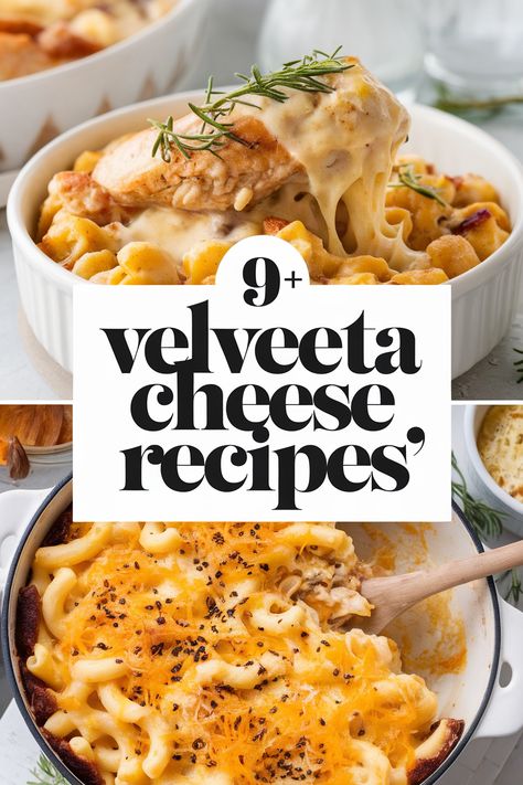 Whip up tasty dinners with these Velveeta cheese recipes that are perfect for busy nights. From creamy mac and cheese to cheesy nachos there's something for everyone. Quick and easy meals mean more time to enjoy with family. Perfect for weeknight dinners comfort food cheese lovers and simple cooking. Chicken With Velveeta Cheese, Nachos With Velveeta Cheese, Velveeta Recipes Dinners, Recipes Using Velveeta Cheese, Cheese Whiz Recipes, Cheesy Food Recipes, Velveeta Cheese Recipes, Cheesey Recipes, Recipes With Velveeta Cheese