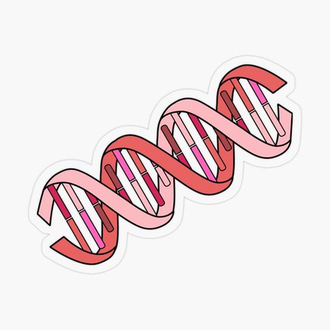 Double Helix Dna, Recombinant Dna, Dna Technology, Medical Stickers, Science Notebook, Dna Repair, Double Helix, Science Fair Projects, Sticker Cute