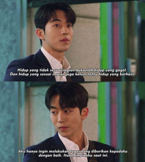 baek yi jin twenty five twenty one 2521 quotes slice of life na hee do nam joo hyuk kim tae ri new about life dream goal fail romance its okay not to be okay anchor shin mom sad friend at work indonesia ind sub Baek Yi Jin 2521 Quotes, 2521 Quotes, Baek Yi Jin, Kim Tae Ri, Twenty Five Twenty One, Nam Joo Hyuk, Movies Quotes, Movies Quotes Scene, Spirit Quotes