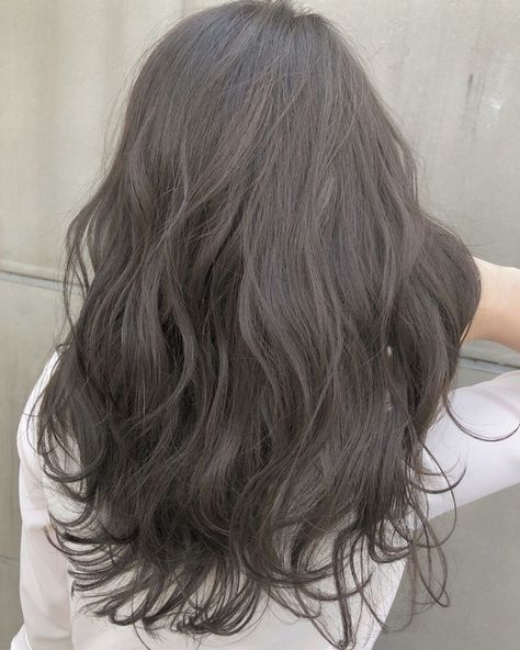 Olive Hair Colour, Dark Ash Hair Color, Blue Tips Hair, Beige Hair Color, Ash Gray Hair Color, Grey Brown Hair, Ash Grey Hair, Ashy Hair, Olive Hair