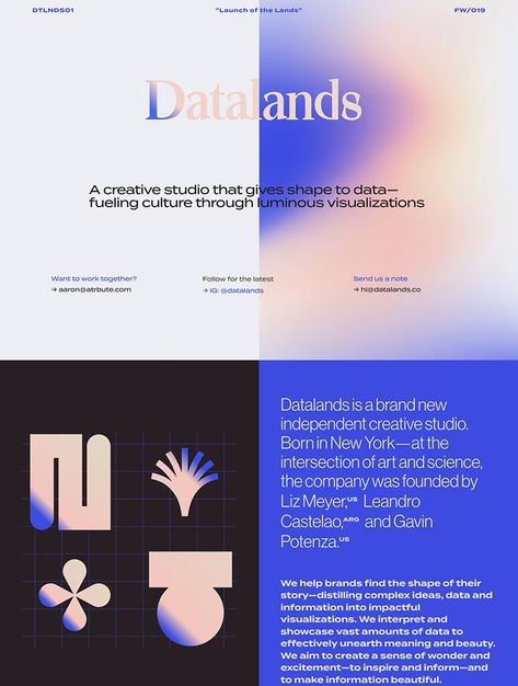 Interaktives Design, Cv Inspiration, Mises En Page Design Graphique, What Is Fashion Designing, Landing Page Design Inspiration, Desain Editorial, Data Design, Logo And Identity, Corporate Identity Design