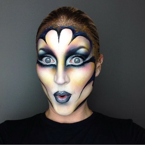 Cirque Makeup, Mime Makeup, Clown Horror, High Fashion Makeup, Avant Garde Makeup, Drag Makeup, Male Makeup, Creative Eye Makeup, Up Costumes