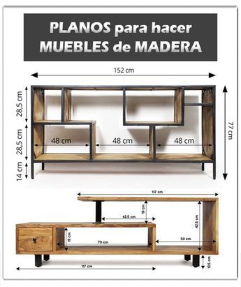 Woods Project Ideas, Muebles Caseros Ideas, Tv Unit Furniture, Tv Unit Interior Design, Tv Room Design, Metal Furniture Design, Diy Wooden Projects, Furniture Design Living Room, Wood Furniture Diy