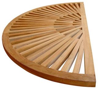 Teak Bathmat, Teak Shower Mat, Teak Bath, Shower Outdoor, Bamboo Outdoor, Shower Spa, Modern Bathroom Accessories, Natural Bathroom, Sun Burst