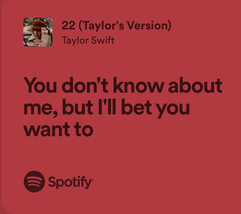 22 - taylor swift 22 Lyrics Taylor Swift, 22 Taylor Swift Lyrics, Taylor Swift 22 Lyrics, Red Taylor Swift Lyrics, Taylor Swift Red Lyrics, 22 Lyrics, Lyrical Quotes, L Aesthetic, Taylor Swift Aesthetics