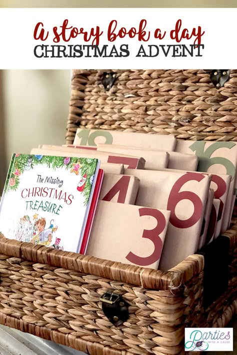 Book Calendar, Best Christmas Books, Woodland Christmas Decor, Advent For Kids, Advent Calendars For Kids, List Of Books, Book Christmas, Woodland Christmas, Christmas Mantels