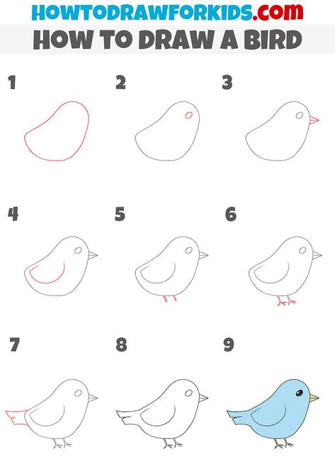 How To Draw A Bird House Step By Step, How To Draw Love Birds Step By Step, How To Draw A Bird House, Cute Easy Animal Drawings Step By Step, How To Draw Birds Step By Step Simple, Bird Drawings Easy Step By Step, How To Draw A Bird Easy, Bird Doodles Simple, How To Draw Birds Easy