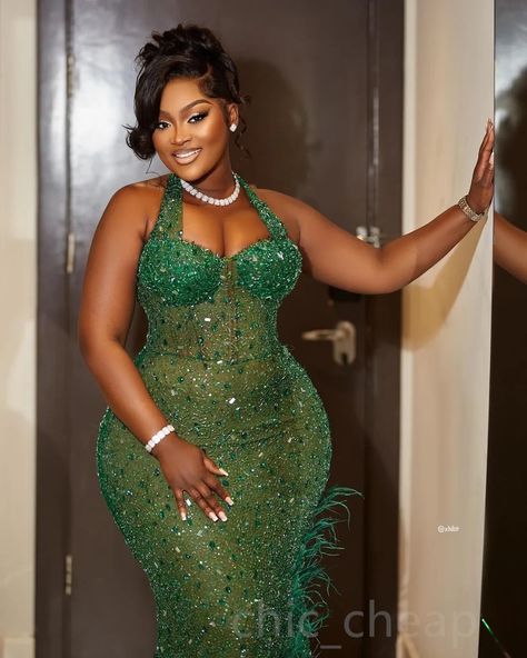 A Shape Gown Lace, A Shape Gown Lace Aso Ebi, Aso Ebi Styles Lace, Green Mermaid Prom Dress, Graduation Ball, Engagement Gowns, Maxi Dresses Formal, Aso Ebi Styles, Fashion Sketches Dresses