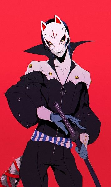 Fox (Persona 5) (1400x2357 5,643 kB.) Cool Animes, Yusuke Kitagawa, Persona 5 Joker, Shin Megami Tensei Persona, Akira Kurusu, Arte Cyberpunk, Persona 4, 5 Anime, Shall We Date