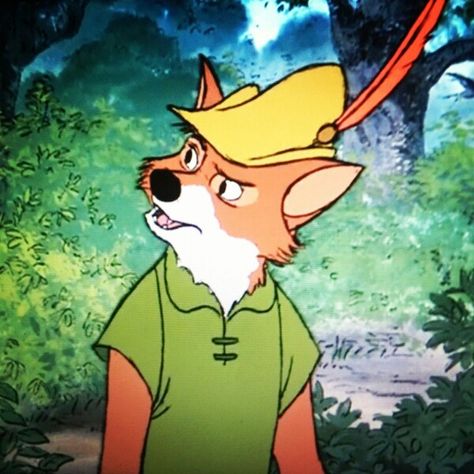 Robin Hood Robin Hood Cartoon Characters, Robin Hood Quotes Disney, Disney Robin Hood Art, Disney Fox And The Hound, Disney Robin Hood, Robin Hood 1973, Robin Hood Disney, Maid Marian, Geeky Art