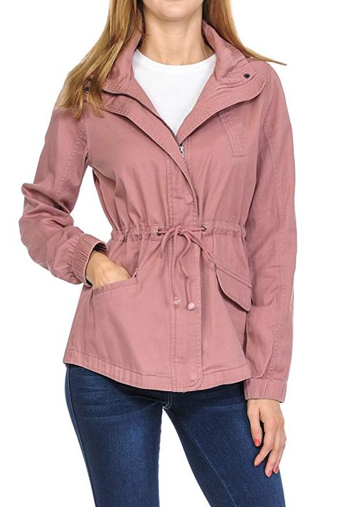 Hoodie Jacket Women, Female Jacket, Cotton Twill Jacket, Jacket With Hoodie, Dyt Type 2, Jacket Ideas, Twill Jacket, Plus Size Coats, Anorak Jacket