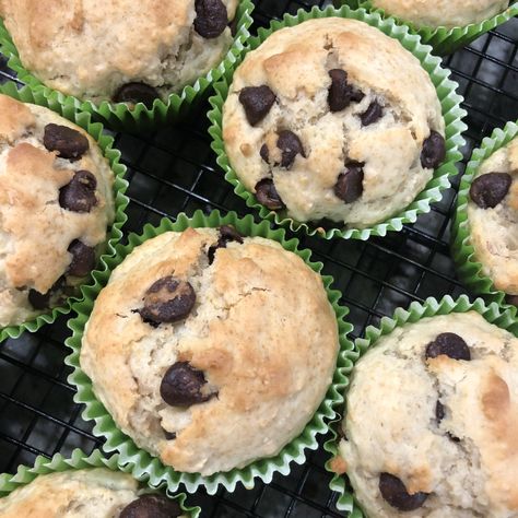 Chocolate Chip Sourdough, Sourdough Oatmeal, Oatmeal Chocolate Chip Muffins, Sourdough Muffins, Discard Recipe, Sourdough Starter Discard Recipe, Oat Muffins, Oatmeal Chocolate Chip, Oatmeal Chocolate