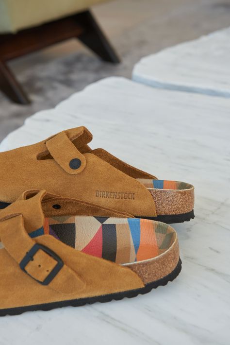 Arizona Big Buckle, Boston Fashion, Brown Suede, Geometric Print, Black Suede, Birkenstock, The Black, Cork, Boston