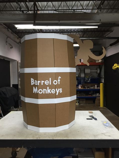 Barrel of Monkeys - Three Top Winners Game Theme Parade Float, Barrel Of Monkeys Decorations, Toyland Parade Float Ideas, Board Game Parade Float Ideas, Christmas In Toyland Float Ideas, Toy Story Float Ideas, Halloween Float Ideas Parade, Toy Story Parade Float Ideas, Toyland Christmas Theme