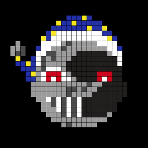 Fnaf Grid Art, Pixel Art Pattern Fnaf, Fnaf Alpha Pattern, Fnaf Kandi Pattern, Fnaf Perler Beads Pattern, Fnaf Pixel Art Grid, Fnaf Kandi, Fnaf Perler Beads, Pixel Art Fnaf