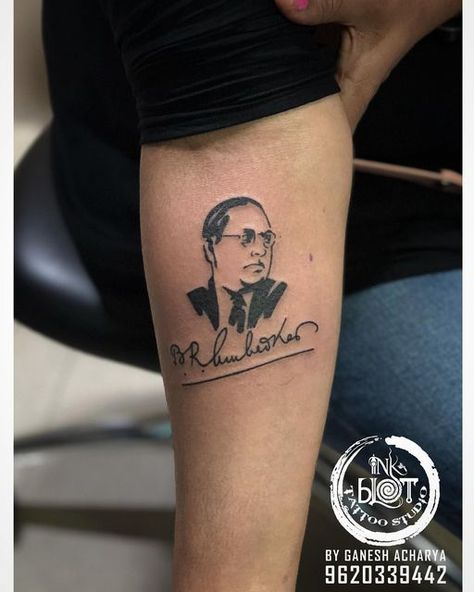 Dr. B.R Ambedkar -A Former minister of law & justice of India 🇮🇳 Contact :9620339442 #tattoo #brambedkar #tattoos #tattooideas #tattoodesign #tattooart #tattooartist #tattoolife #tattoolove #tattooink #tattooshop #tattoosleeve #tattooidea #tattooworkers #tattooworld #tattoolove #tattooworkers #signaturetattoo #portraittattoodesign #realistictattoo #tattoostudionearme #inkblottattoostudio #tattoosociety #tattoomagzine #tattooist #tattooed #jaynagr5thblock #jpnagr #btmlayout #inkedhand #inked Ambedkar Tattoo Design, Babasaheb Ambedkar Tattoo, Br Ambedkar Signature, Ambedkar Signature, Baba Saheb, Buddha Wallpaper Iphone, Dr B R Ambedkar, Buddha Wallpaper, Dr Ambedkar Hd Wallpaper New