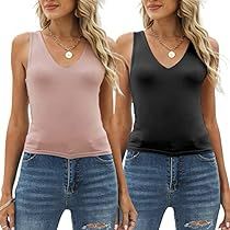 Big Bust Style, Layered Crop Top, Undershirt Tank Top, Casual Tunics, Crop Top Outfits, Crop Top Shirts, Cami Crop Top, Pullover Shirt, Sleek Look