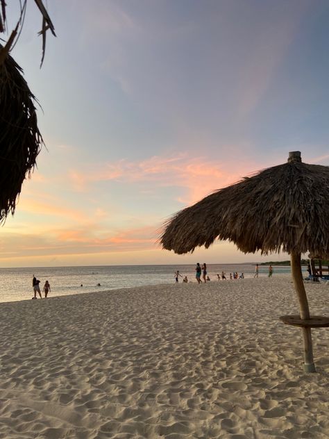 Location: Eagle Beach Aruba Aruba Aesthetics, Aruba Beaches, Aruba Beach Aesthetic, Aruba Sunset, Tropical Asthetic Beach, Sunset In Hawaii Aesthetic, Eagle Beach Aruba, Aruba Travel, Vacation Pictures