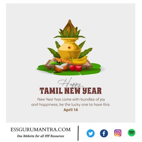 On this Tamil New Year, let us embrace the beauty of new beginnings and leave behind all the negativity of the past. essgurumantra.com wishing you Happy Tamil New Year. #essgurumatra #TamilNewYear #TamilNewYear2023 #tamilpudhandu #tamil #tamilnewyearwishes #Tamil Sinhala Tamil New Year, Tamil New Year Greetings, Sankranthi Wishes, Happy Tamil New Year, New Year Wishes Cards, Tamil New Year, Best Love Pics, New Year Wishes Quotes, Lord Murugan Wallpapers