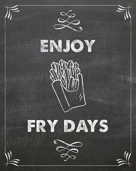 French Fries Quotes, Fries Quotes, Sandwiches Quote, Fries Restaurant, Kitchen Puns, Restaurant Quotes, Cafe Quotes, Friday Quote, Kitchen Wall Quotes