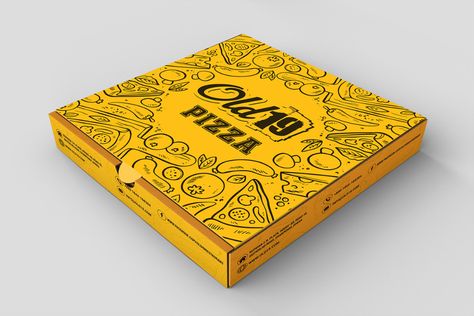 Pizza Package Design, Pizza Boxes Design, Pizza Box Design Creative, Pizza Branding Design, Pizza Packaging Design, Pizza Box Packaging, Pizza Box Design, Pizza Packaging, Sweet Box Design