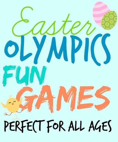 Awesome games for kids, teens and adults- some are these are so funny, you'll be busting! Perfect family games Easter Olympics, Large Group Games For Teens, Large Group Games, Easter Party Games, Easter Games, Family Easter, Scavenger Hunts, Holiday Games, Games For Teens