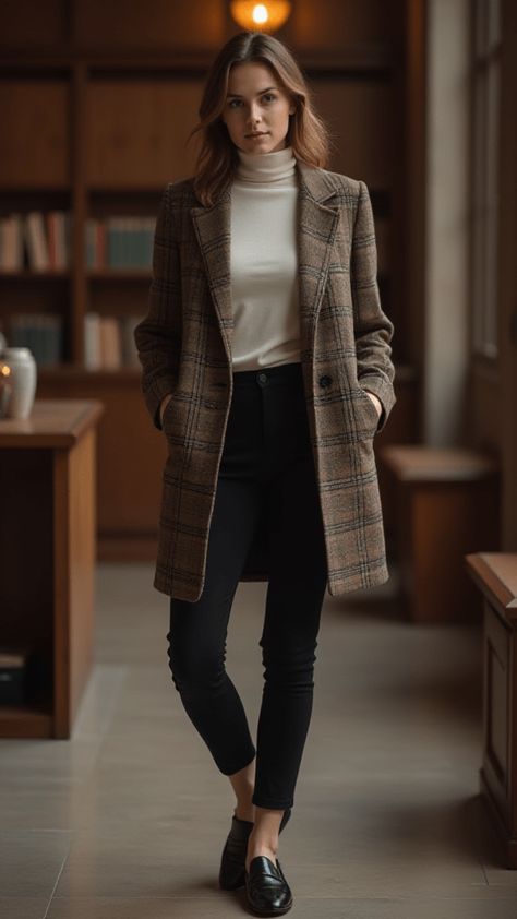 15 Classy Winter Outfits for an Elegant Look Casual Winter Outfits For Women Over 30, Winter Outfits Dark Feminine, Winter Chic Outfits Classy, Winter Classic Outfits, Pear Shape Outfit Ideas, Pea Coat Outfits Women, Chic Winter Outfits Classy, Petite Pear Shape Outfits, Pea Coat Outfits