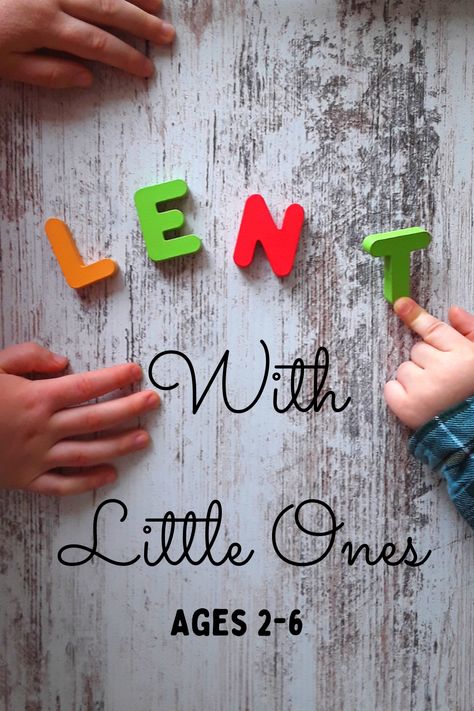 While Lent is a season of more adult themes, there are layers of meaning that even little ones can understand and live enthusiastically. Read one mom’s reflections on how to share Lent with Little Ones by clicking on the link below. Follow this board for practical Lenten ideas for preschoolers, and share with your friends! Toddler Activties, Lent Readings, What Is Lent, Corporal Works Of Mercy, Lenten Activities, 40 Days Of Lent, Lent Prayers, Ideas For Preschoolers, Toddler Lessons