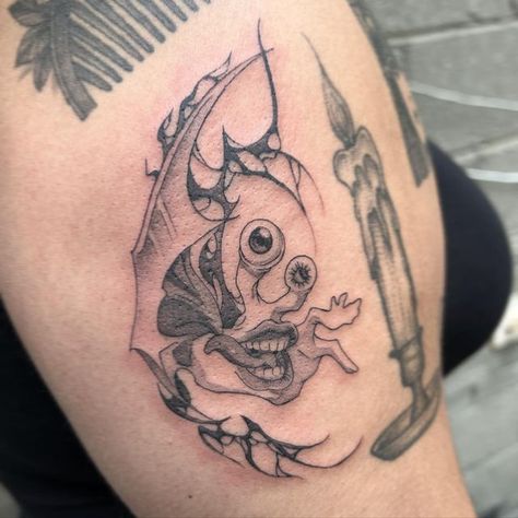 Parasyte The Maxim Tattoo, Migi Parasyte Tattoo, Parasyte Tattoos, Parasyte Anime Tattoo, Migi Parasyte, Incredible Tattoos, Got To Be, Dope Tattoos, Anime Tattoos