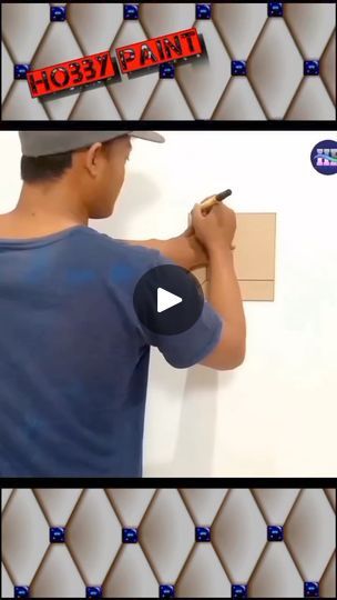 2.3M views · 33K reactions | How to make 3d wall painting design #painting #art #mural #seni #pintura #dekirasi #kreatif #cat #3f #tutorial | Hobby Paint | Hobby Paint · Original audio 3d Mural Art, Mural Art Design, 3d Mural, 3d Wall Painting, Japanese Phrases, Wall Paint Designs, Design Painting, Illusion Art, 3d Wall Art