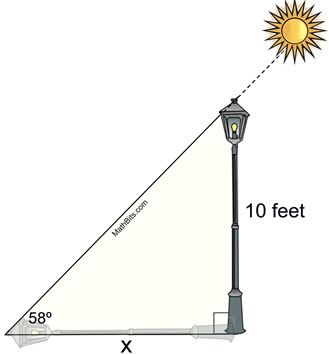 Trigonometry - Word Problems - MathBitsNotebook(Geo - CCSS Math) Trigonometry Problems, Act Study, Act Math, Geometry Lessons, Trigonometry, Common Core State Standards, Word Problems, Geometry