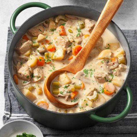 Pork Tenderloin Stew Soups With Pork Loin, Soups Made With Pork Loin, Pork Soup Crockpot Recipes, Soup With Pork Tenderloin, Pork Tenderloin Soup Recipes, Pork Tenderloin Stew Recipes, Recipes With Leftover Pork Tenderloin, Pork Loin Soup Recipes, Soup With Pork In It