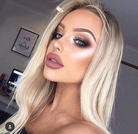 ➢ ＳｔｏｎｅｘｏｘＳｔｏｎｅ      ➢ Ｉｎｓｔａｇｒａｍ | Ｐｉｎｔｅｒｅｓｔ Ball Makeup, Makeup Tip, Prom Makeup Looks, Make Up Inspiration, Formal Makeup, Smink Inspiration, Beauty Make-up, Makijaż Smokey Eye, Makeup Hacks