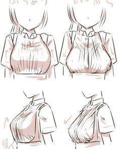 Anime Clothes Shading Reference, Anime Blouse Reference, Upper View Reference, Skirt Shading Reference, Draw Outfits, Windy Skirt Drawing Reference, Sweater Reference Drawing, Cardigan Drawing Reference, Skirt Anime Reference