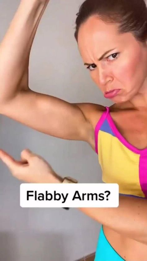 Get Rid Of Flabby Arms, Stronger Arms, Arm Workouts At Home, Flabby Arms, Fitness Home, Strong Arms, Quick Workout Routine, Get Stronger, Workout Without Gym