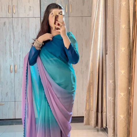 TIMELESS FASHION l OMBRE SHIFFON SAREE Dress to impress, dress ombre saree. Unleash your inner glamour. . . LIMITED STOCK AVAILABLE! Dm to place an order / visit our website www.mahaazcollection.com . . Designed By: SAM . . . . . . . . . . . . . . . . New arrival l Saree l Ombre Saree l festive wear #MahaazCollection #bysam #newarrivals #ombre #shiffon #EidFestival #eidedit #aliabhatt #aliasaree #ombresaree #saree #trending #elegantsaree #timesless #fashion #partywear #ootdshare #fyp #gl... Saree Trending, Ombre Saree, Eid Festival, Elegant Saree, Festive Wear, Saree Dress, Limited Stock, Festival Wear, New Arrival