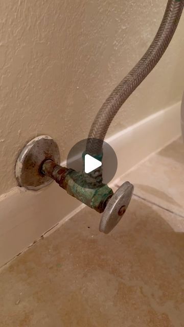 ThePlumbersPlunger on Instagram: "Replacing a severely corroded multi-turn shutoff vlave for a toilet. This thing was a flood waiting to happen.  #plumbing #repair #plumber #trades #trending #fypシ #reels #oateyambassador" Interior Hacks, Toilet Plumbing, Handyman Hacks, Home Projects Diy, Old Tiles, Oxtail Recipes, Small Home Ideas, Toilet Repair, Home Maintenance Checklist