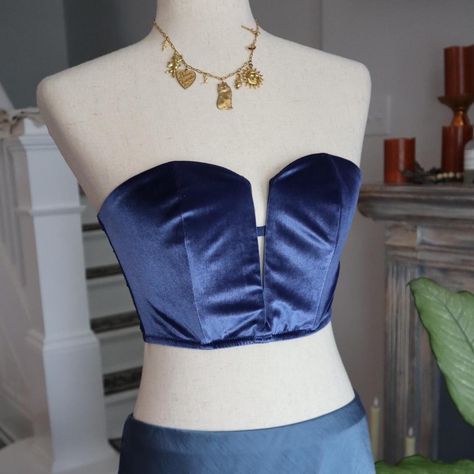 Victoria Secret blue velvet corset top 
Size... - Depop Blue Velvet Corset, Velvet Corset Top, Velvet Corset, Women Corset, Blue Velvet, Corset Top, Victoria Secret, Victoria's Secret, Womens Tops