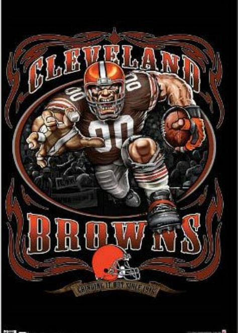 Cleveland Browns Cleveland Browns Wallpaper, Cleveland Browns History, Cleveland Browns Logo, Sports Design Ideas, Go Browns, Cleveland Browns Football, Best Sport, Nfl Cleveland Browns, Browns Football