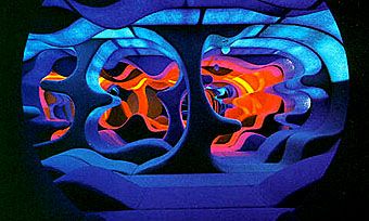 An environment by Verner Panton, creator of many classic furniture designs.
Commissioned in 1970 by Bayer AG. Farnsworth House, Elsie De Wolfe, Ard Buffet, Vitra Design Museum, Joe Colombo, Vitra Design, Verner Panton, Daft Punk, Exhibition Space