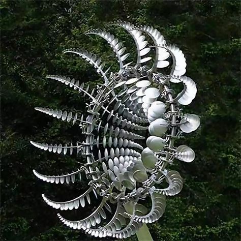 🐕 Big deals! 95cm Large Metal Kinetic Garden Wind Spinner Duel Rotating Windmill only at $59.99 Hurry. #waterfall #waterfeature #weathervane #waterfountain #statue #gardenornaments #gardendecor Solar Wind Spinners, Garden Wind Spinners, Garden Spinners, Metal Windmill, Wind Catcher, Metal Wind Spinners, Wind Sculptures, Kinetic Sculpture, Solar Wind