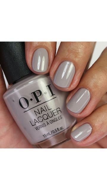 Laurie on Instagram: "{Peace of Mined} from the ✨new✨ @opi Fall Wonders Collection. I have a review of the entire collection on my YouTube channel. Polishes available now @beyondpolish. Use my code GOLAURIE10 for a discount😀 #peaceofmined #opipeaceofmined . . #nails #nailpolish #instanails #nailsofinstagram #shortnails #pronails #notd #manicure #fallstyle #opi #opifall2022 #fallnails #fallpolish #graynails #graypolish #nudenails #nudepolish #opifallwonderscollection #opifallwonders #fallwonders Square Gel Tips Nails Ideas, Fall Opi Colors 2022, Opi Peace Of Mined Gel, Opi Fall 2022 Collection, Opi Nail Polish Colors Fall 2022, Opi Dawn Of A New Gray, Opi Gel Polish Colors Winter 2022, Fall Nails Opi Gel 2024, Fall Opi Gel Nail Colors 2024