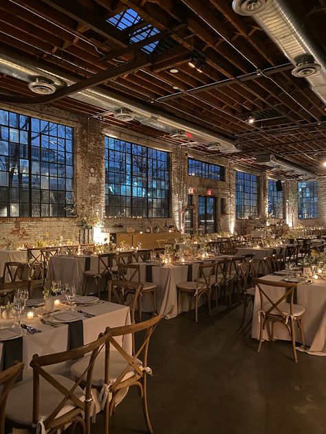 An industrial warehouse wedding in Williamsburg, Brooklyn at 99 Scott. Industrial Spring Wedding, Party Tent Rentals, Modern Warehouse, Industrial Warehouse, Warehouse Wedding, Williamsburg Brooklyn, Multicultural Wedding, Tent Rentals, Business Minded