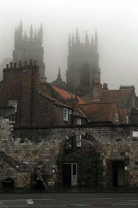 York England, Foggy Day, York Minster, Richard Iii, England And Scotland, Gothic Architecture, Old Buildings, Pretty Places, Oh The Places Youll Go